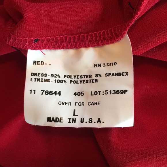 Ruby red cocktail party dress rhinestone jewels Y2K homecoming dance NWT 💃🏻 - Picture 10 of 16